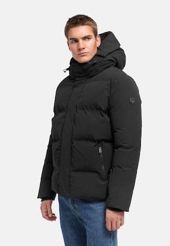 STONE HARBOUR Winterjas 'Nerioo XX' in Zwart