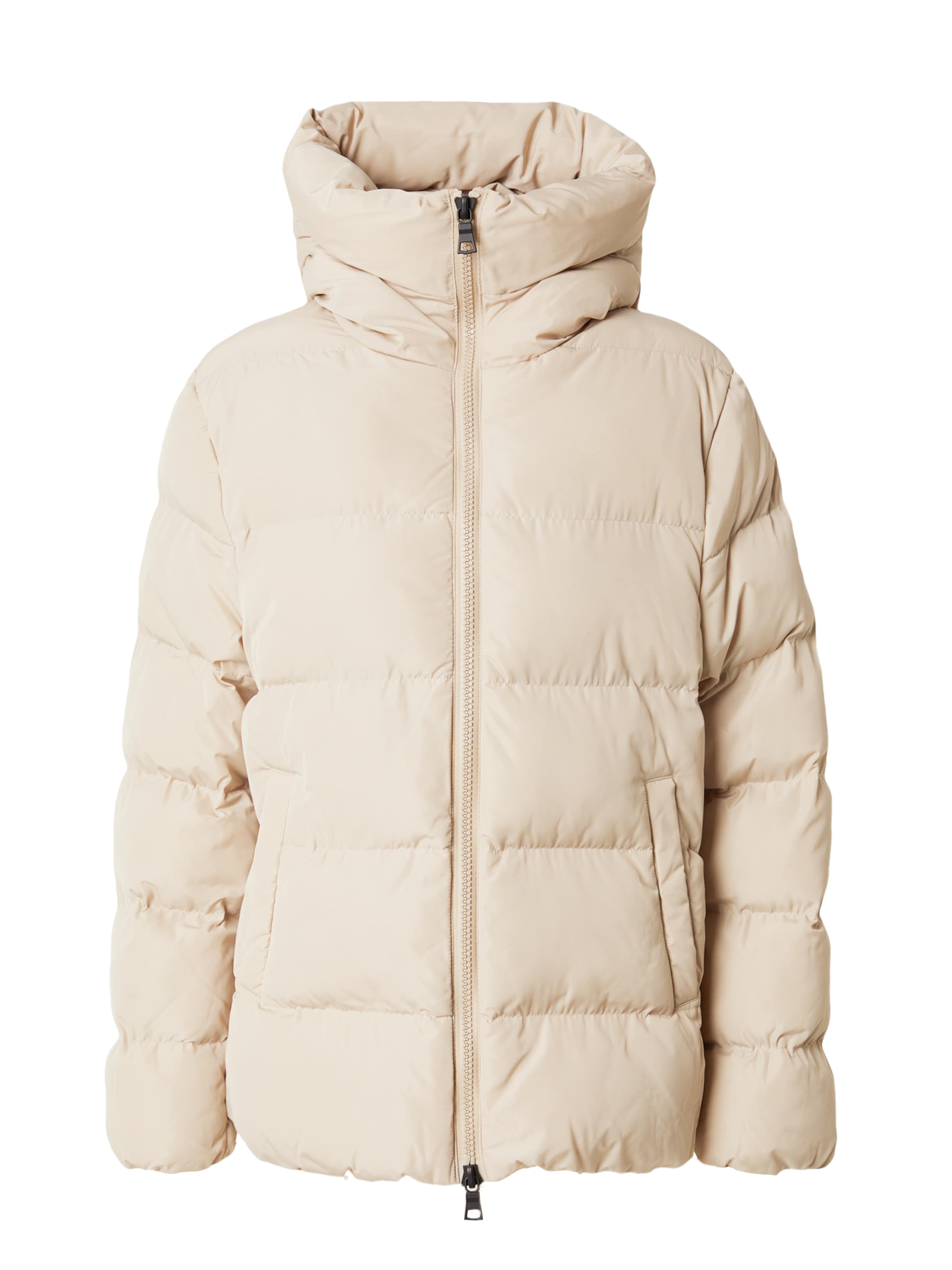 No. 1 Como Winter Jacket 'DAVOS' in Beige: front