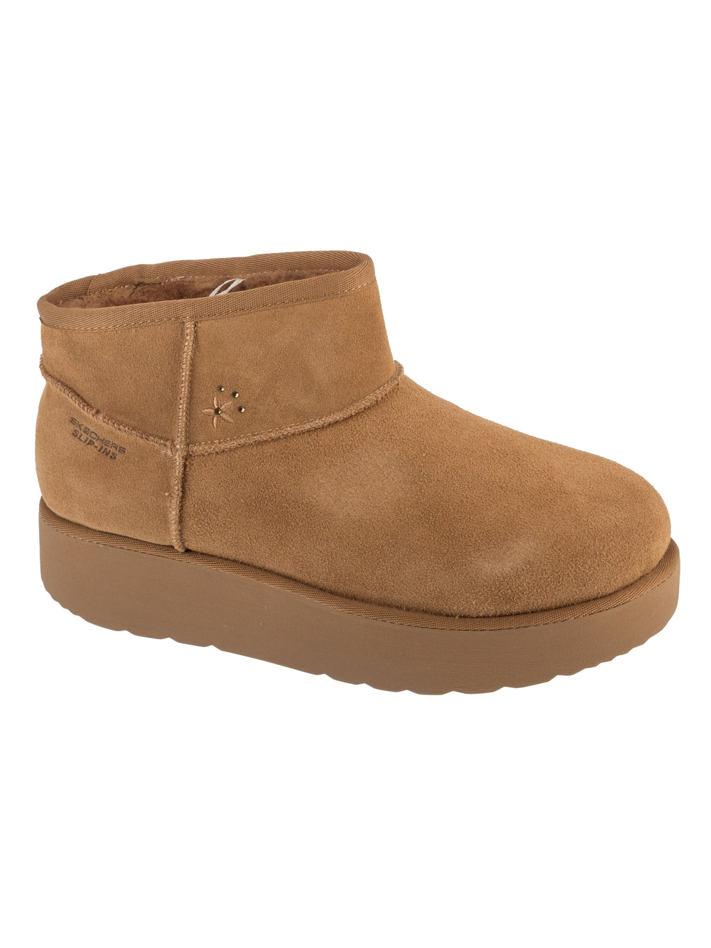 Boots 'Skechers : Keep Cozy' SKECHERS en marron : devant