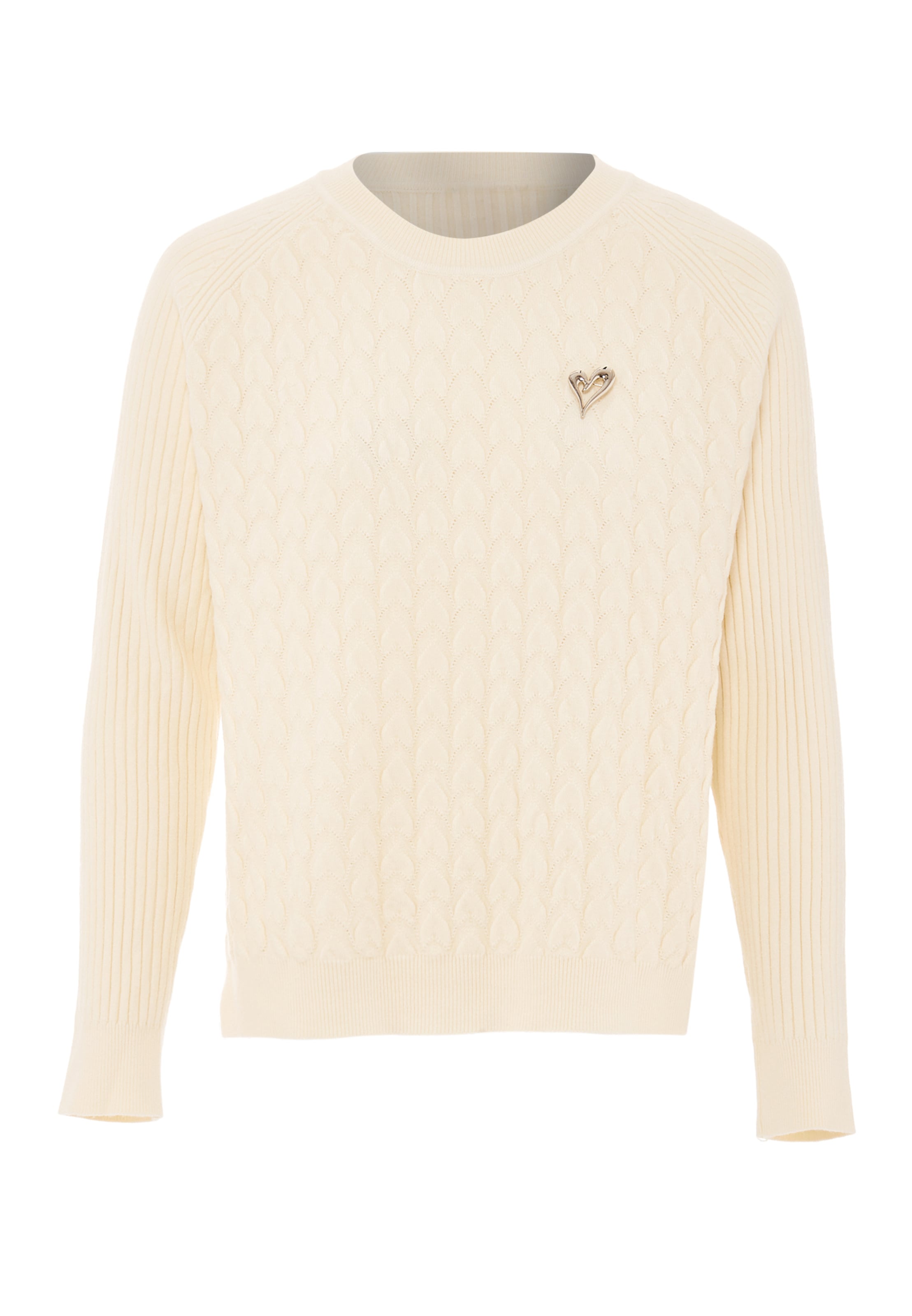 IMMY Trui in Wit: voorkant