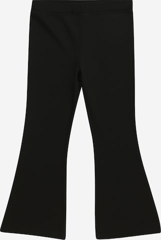 Lindex جينز ذات سيقان واسعة سراويل ضيقة بلون أسود: الأمام