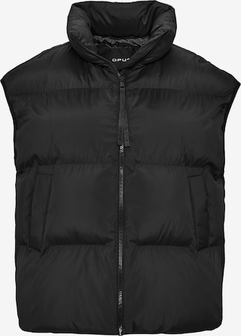 Gilet 'Wiro' OPUS en noir : devant