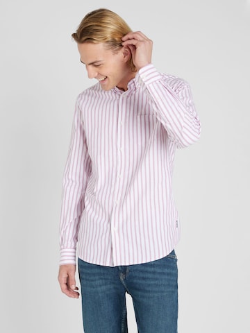 Only & Sons Regular fit Button Up Shirt 'ALVARO' in Pink: front
