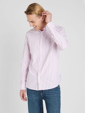 Coupe regular Chemise 'ALVARO' Only & Sons en rose : devant