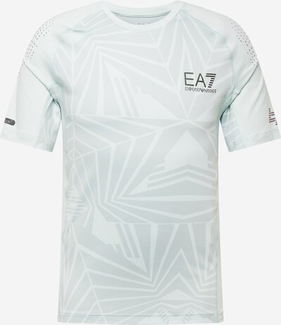 EA7 Emporio Armani Funktionsshirt in grau / anthrazit / mint, Produktansicht