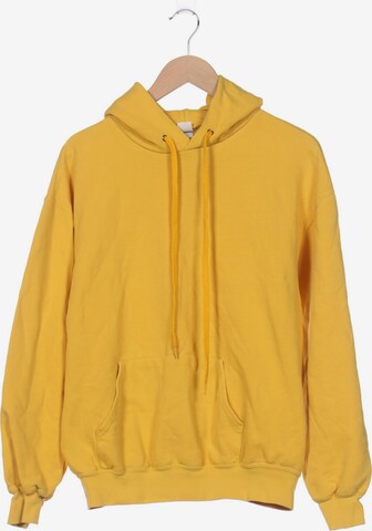 FRUIT OF THE LOOM Sweatshirt & Zip-Up Hoodie in L in Yellow: front