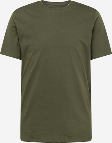 KnowledgeCotton Apparel Футболка в Зеленый: спереди