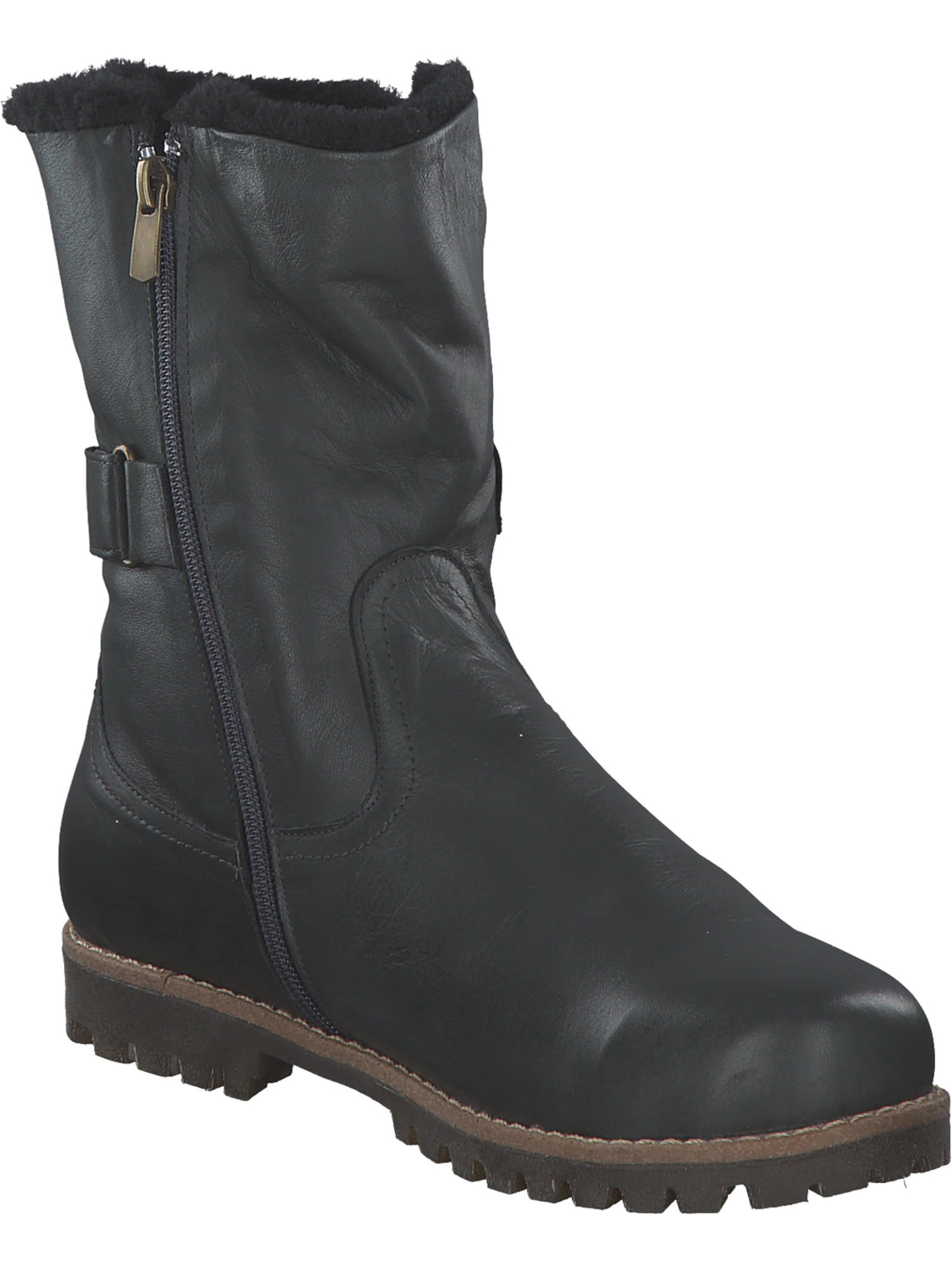 ANDREA CONTI Lace-Up Ankle Boots in Grey