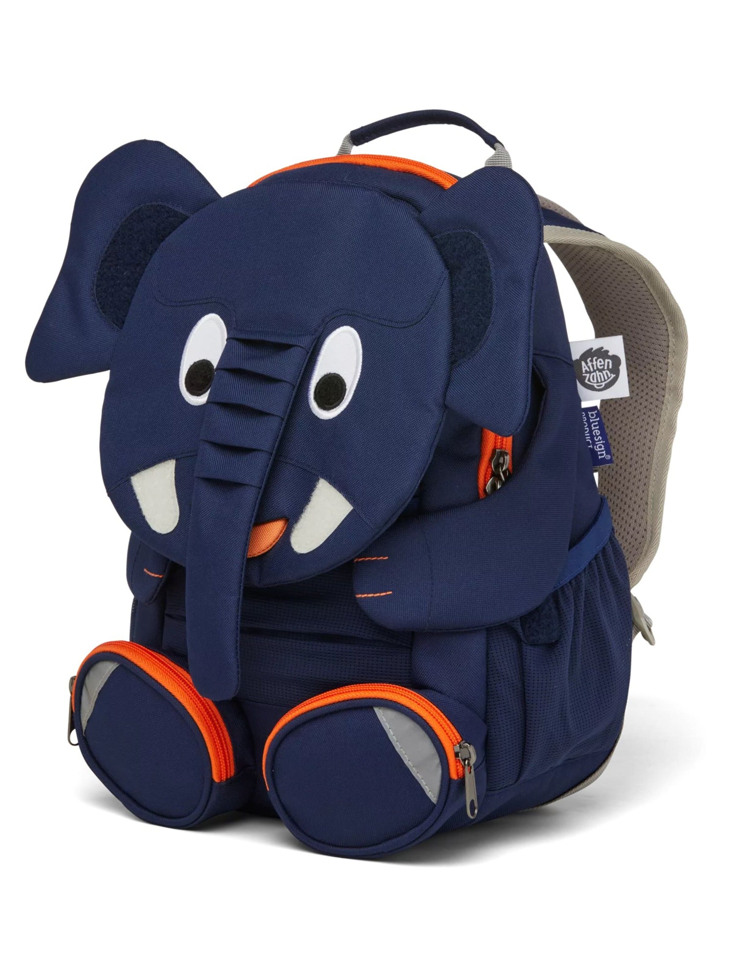 Affenzahn Rucksack 'Kinderrucksack Großer Freund' in Blau