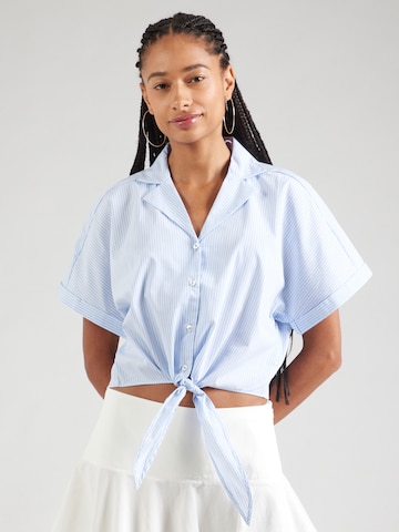 JDY Blouse 'JDYMIO' in Blue: front