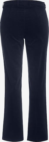 Regular Pantalon 'Mony' Ulla Popken en bleu