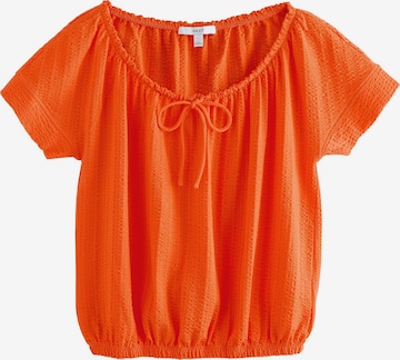 T-shirt Next en orange : devant