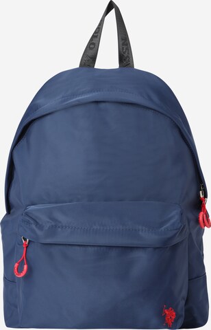 U.S. POLO ASSN. Rucksack 'Bigfork' in Blau: predná strana