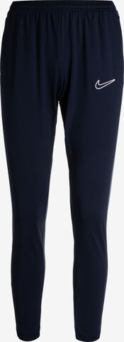 Regular Pantalon de sport 'Academy' NIKE en bleu : devant