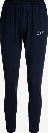 NIKE Pantalon de sport 'Academy' en bleu marine / bleu-gris / blanc, Vue avec produit