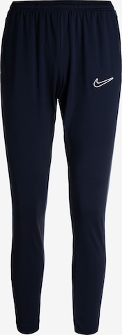 NIKE Sportbroek 'Academy' in Blauw: voorkant