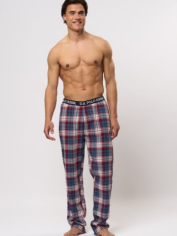 U.S. POLO ASSN. Pyjamahousut 'Charly' värissä sininen