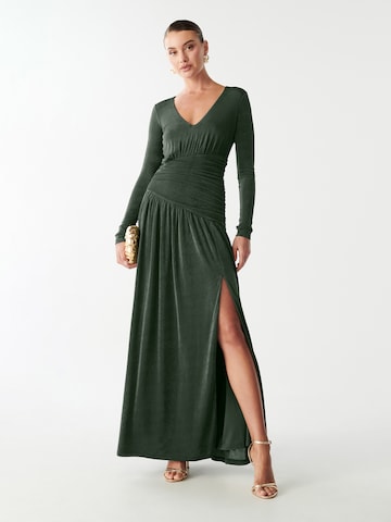 BWLDR Рокля 'Cora' в зелено: отпред