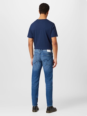 TOM TAILOR DENIM Slimfit Džíny 'Piers' – modrá