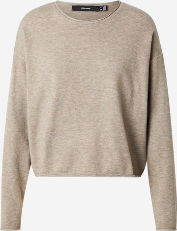 VERO MODA Sweater 'VMEXCITING' in Beige: front