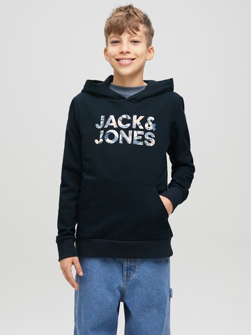 Jack & Jones Junior Sweatshirt in Blau: Vorderseite