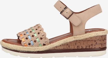 ARA Strap Sandals in Beige