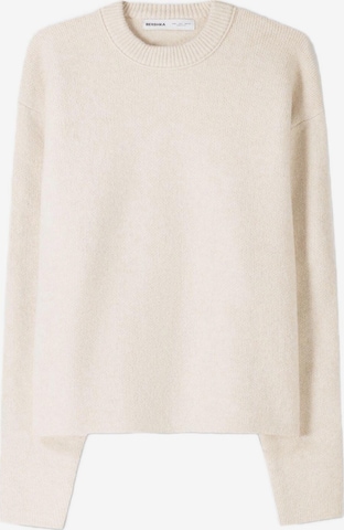 Bershka Svetr – žlutá: přední strana