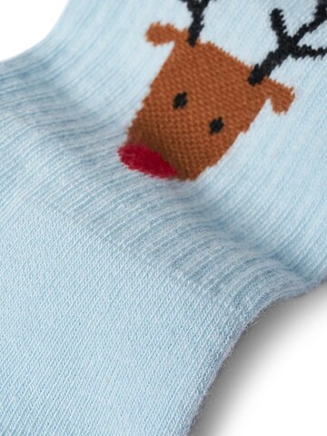Von Jungfeld Socks 'Tennis Weihnachtsmotive' in Blue