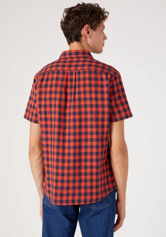 WRANGLER Regular Fit Hemd in Rot