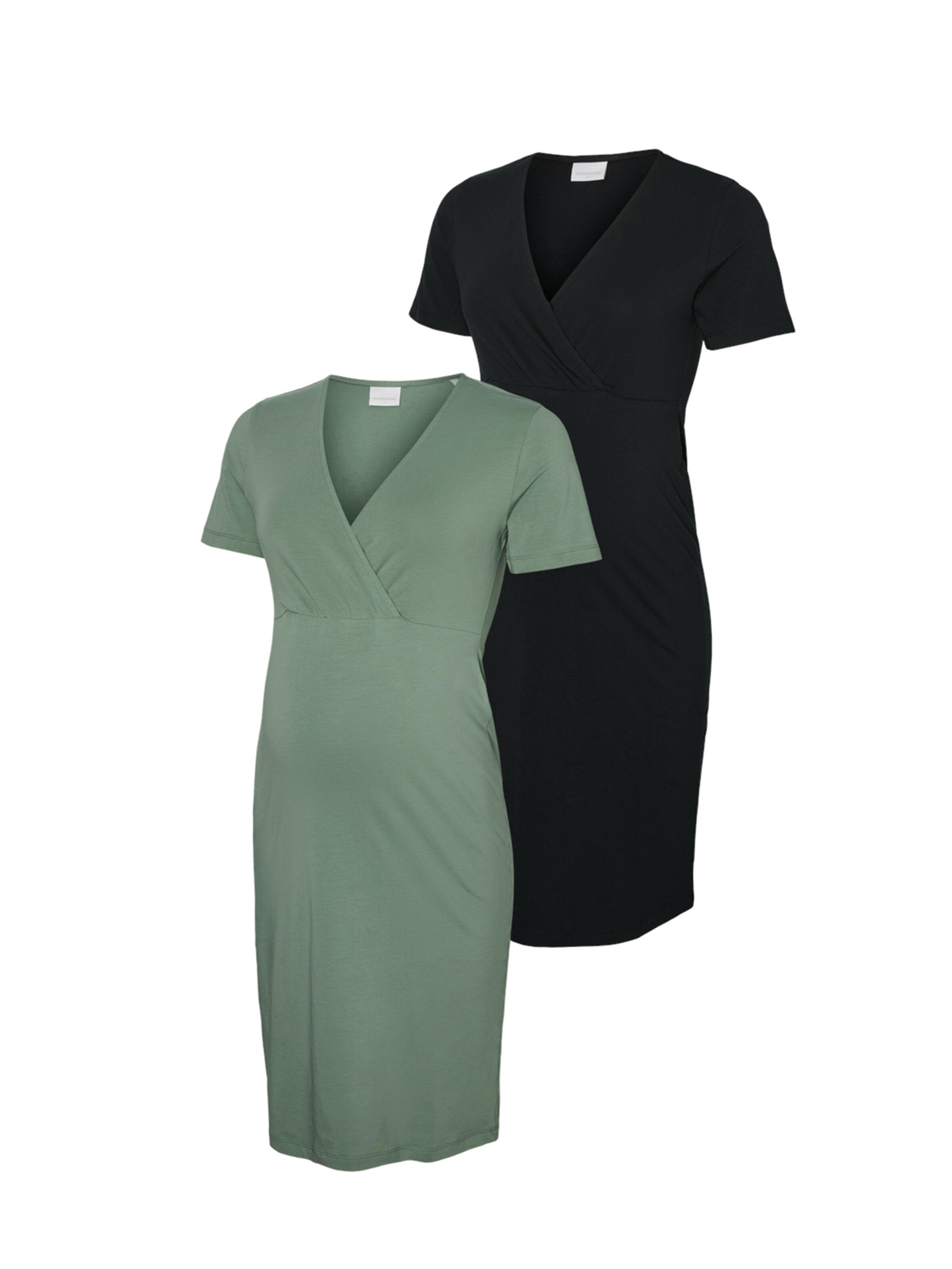 MAMALICIOUS - Vestido 'MLKERRIE' en verde: frente