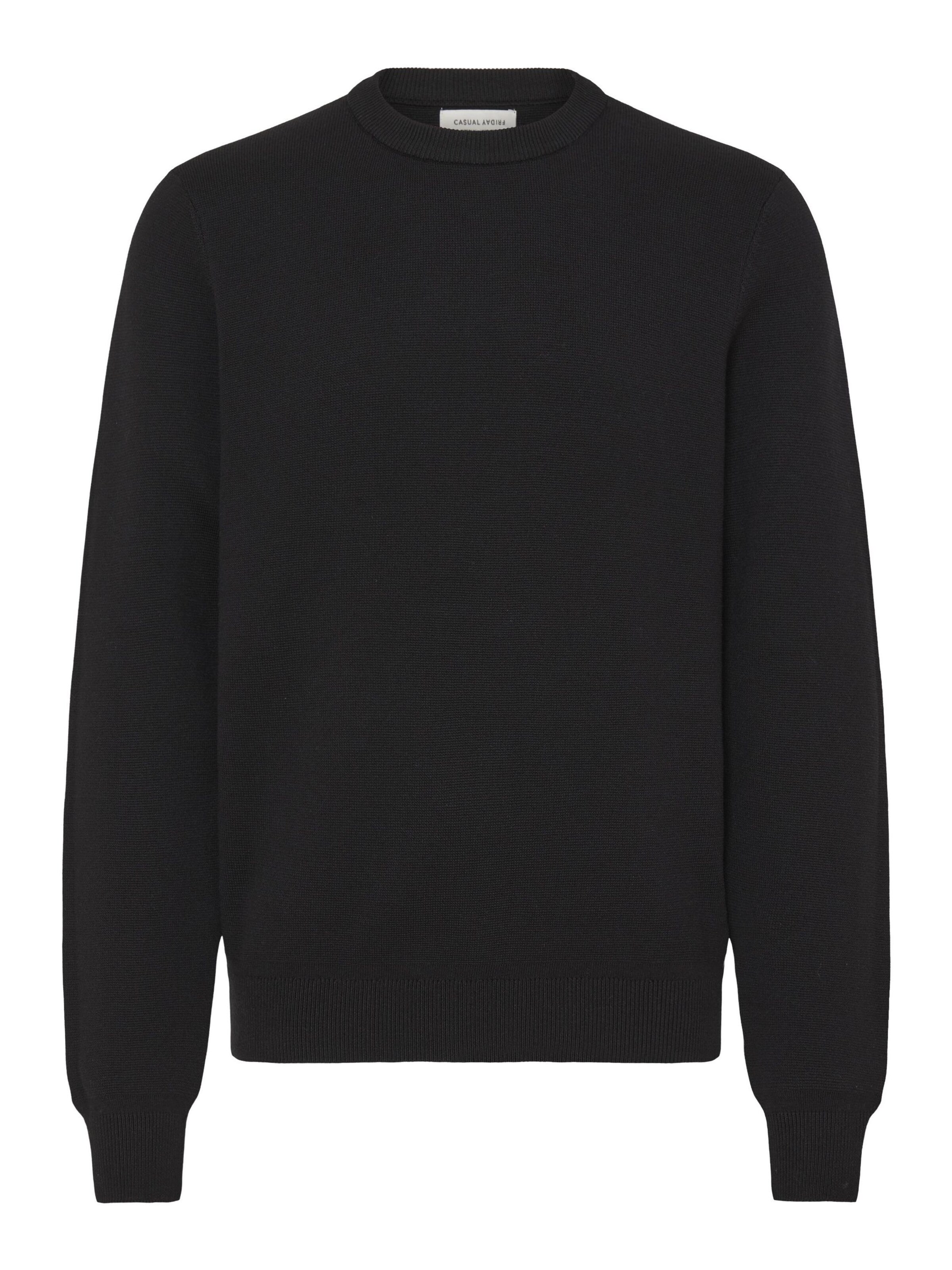 Pullover ' CFTHEO ' di Casual Friday in nero: frontale