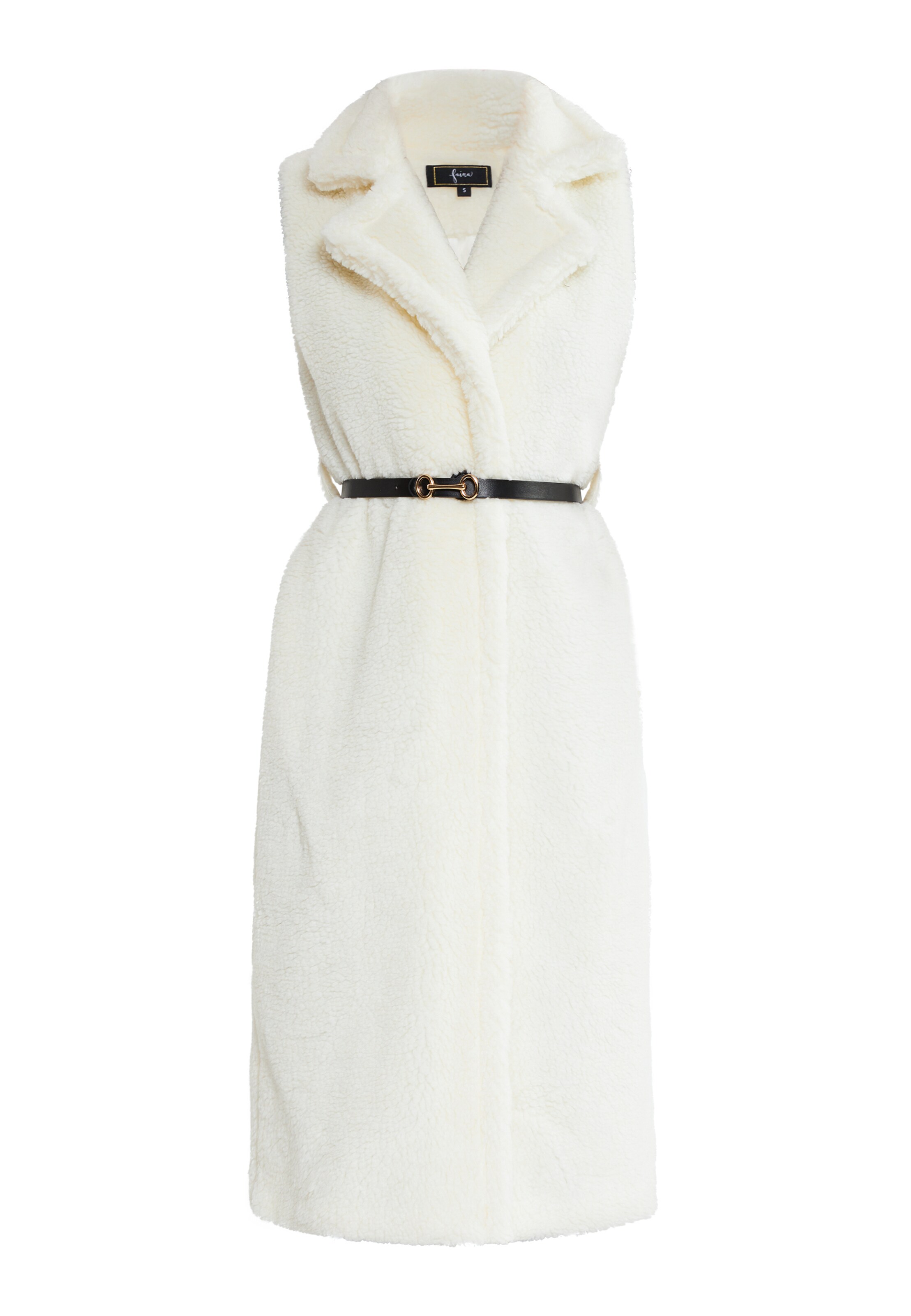 faina - Colete em branco: frente