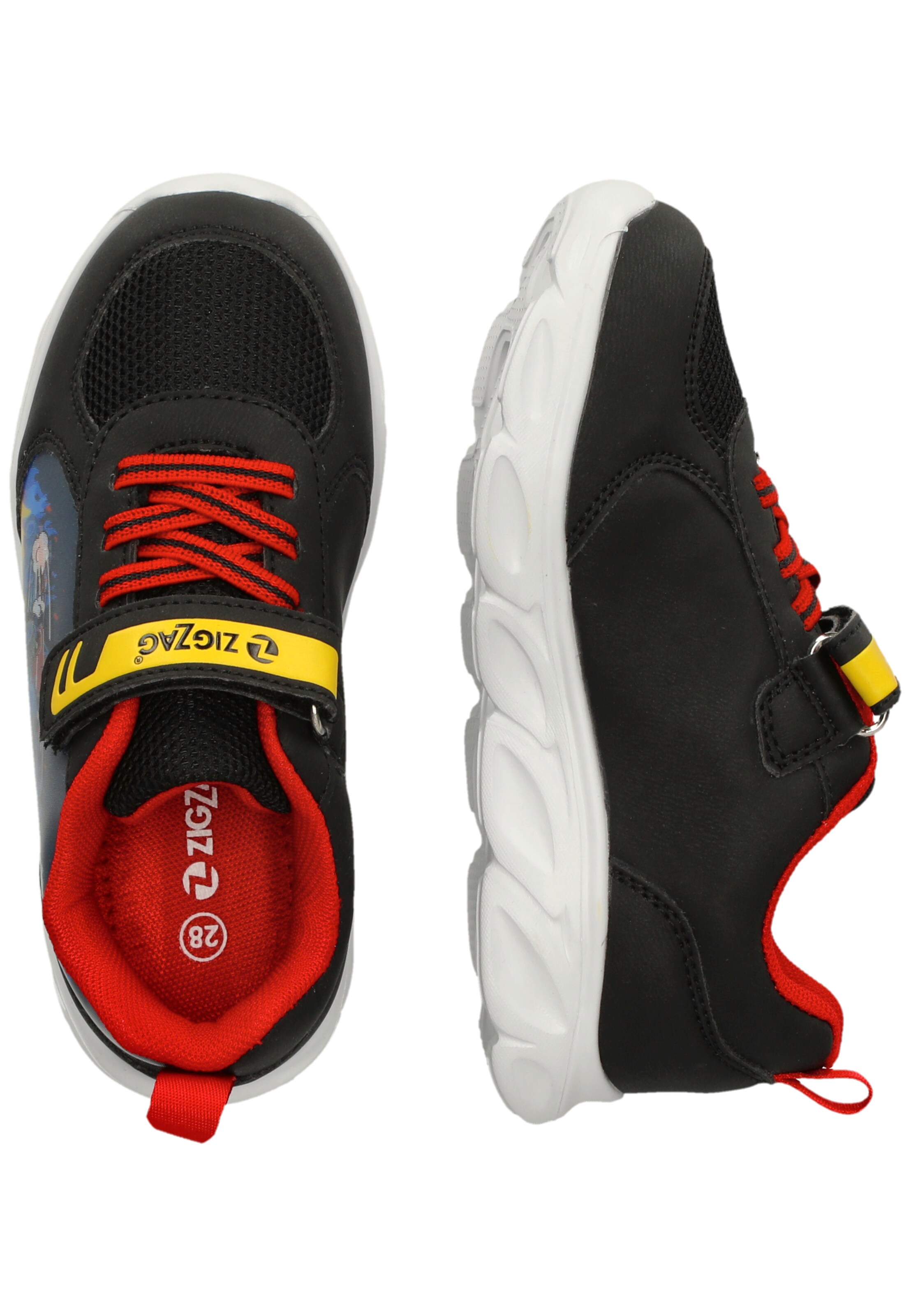 ZigZag Lage schoen 'Siero' in Zwart