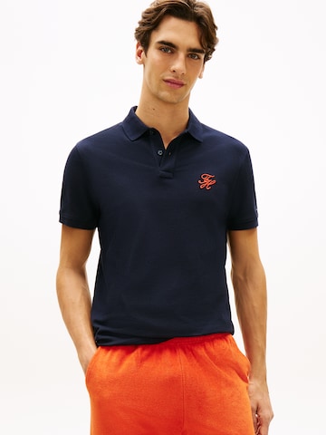 T-Shirt TOMMY HILFIGER en bleu : devant