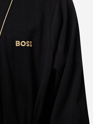 Accappatoio lungo 'Xmas Kimono' di BOSS in nero