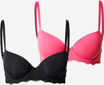 Dorina T-shirt Bra 'Estelle' in Pink: front