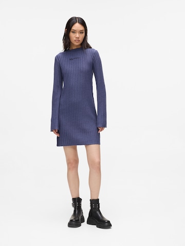 KARL LAGERFELD JEANS Knit dress in Blue: front