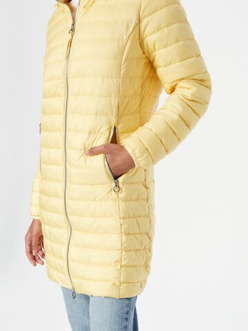 s.Oliver Between-Seasons Coat in Yellow