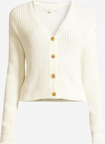 AÉROPOSTALE Knit Cardigan in Beige: front