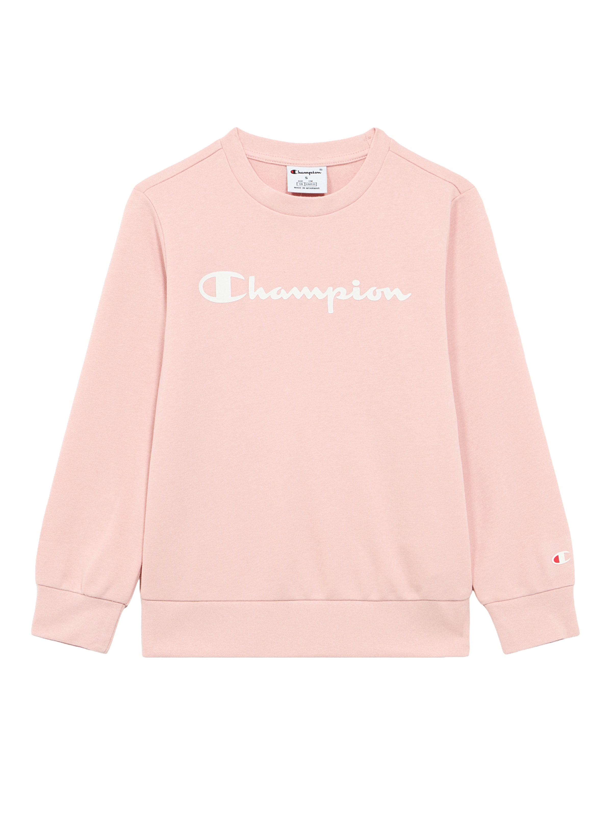 Champion Authentic Athletic Apparel - Sudadera en rosa: frente