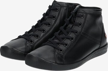 Softinos High-Top Sneakers in Black