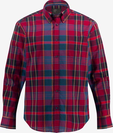 JP1880 Regular fit Button Up Shirt in Red: front