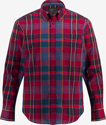 JP1880 Regular fit Button Up Shirt in Red: front