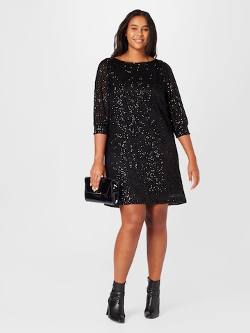 Robe 'Sally' KAFFE CURVE en noir