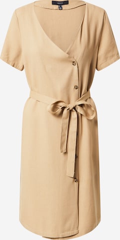 VERO MODA Kleid 'ASTIMILO' in Beige: predná strana