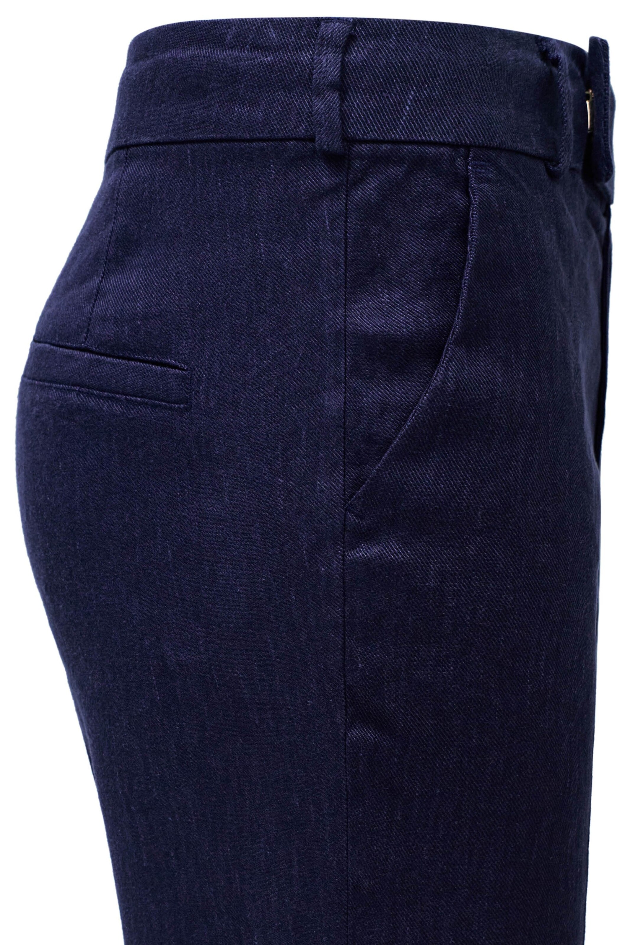 évasé Pantalon chino Salsa Jeans en bleu