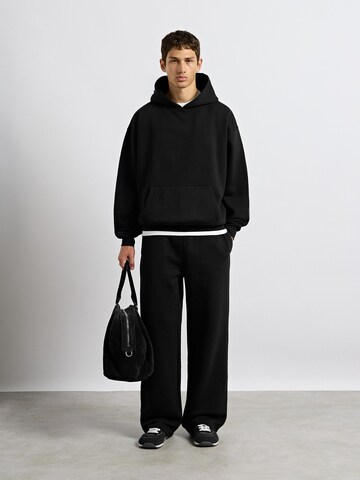 Burocs Wide leg Workout Pants in Black