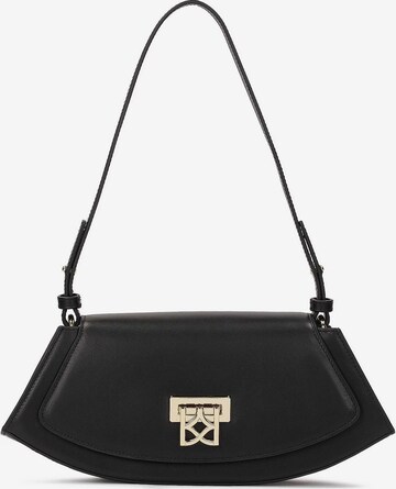 Kazar Handbag in Black: front