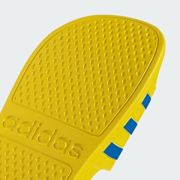 Claquettes / Tongs 'Adilette Aqua' ADIDAS PERFORMANCE en jaune