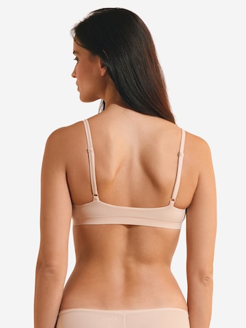 ETAM Bustier Bralette aus Mikrofaser 'Pure Soft' in Beige